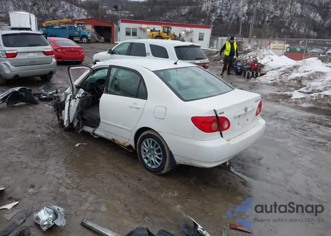 2007 Toyota Corolla Le z USA, uszkodzony, nr VIN 2T1BR30E97C802168